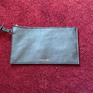 Michael Kors Black Leather Clutch